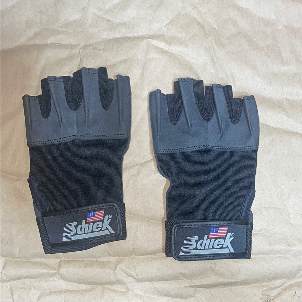 🖤Schiek Weight Lifting Gloves Large